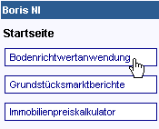 Auswahl des Dienstes